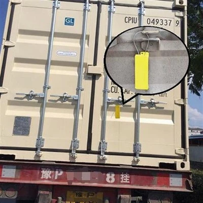 RFID plastikinio sandariklio saugos etiketės
